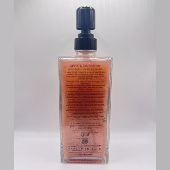 NEW 3x Pecksniffs Apple & Cinnamon Glass Bottle Hand Wash - 16.9 fl oz, Shimmer - Picture 3 of 3